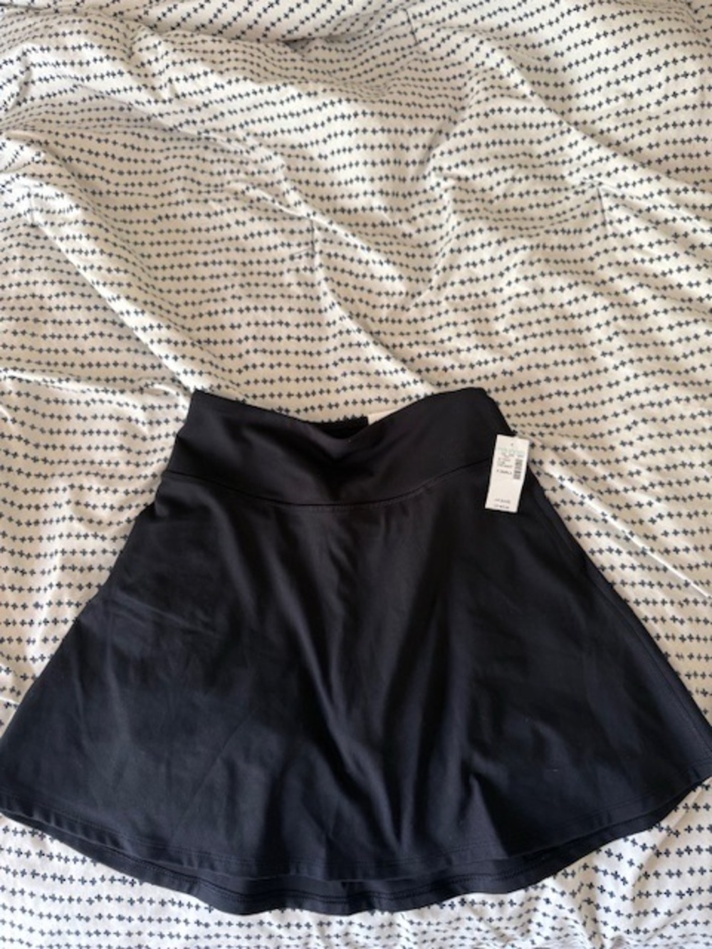 Maurices Black Circle Skater Skirt